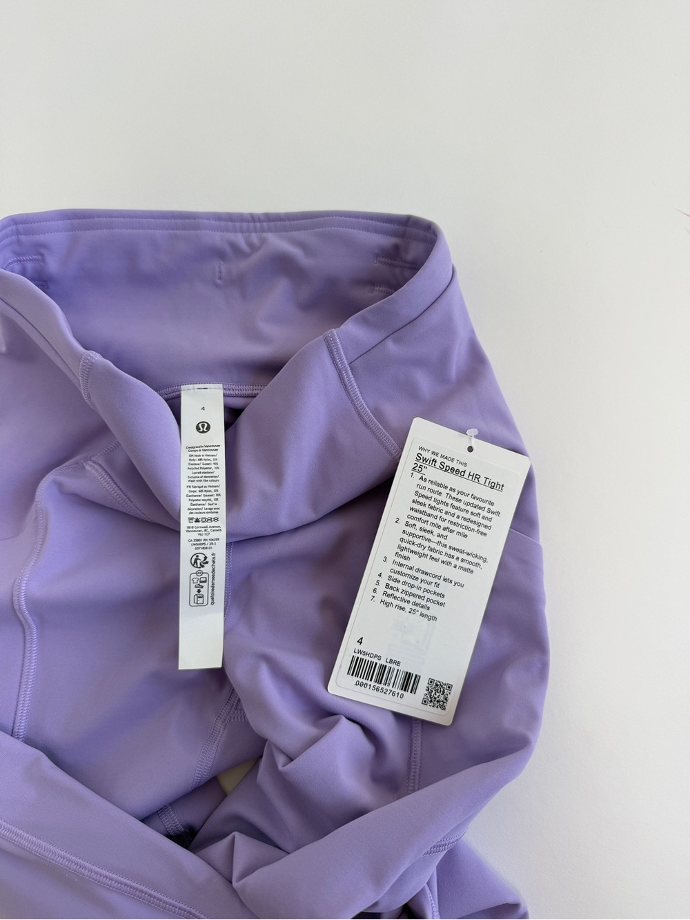 Lululemon Swift Speed High-Rise Crop 25 sz 4 - Picture 3 of 3